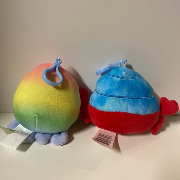 Squishmallows Bundle Lanai Frog Bertwin Bearded Dragon Indie Hermit Crab Elodie - Picture 7 of 9